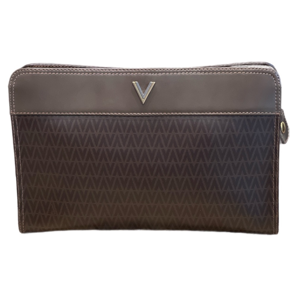 Valentino Brown Clutch